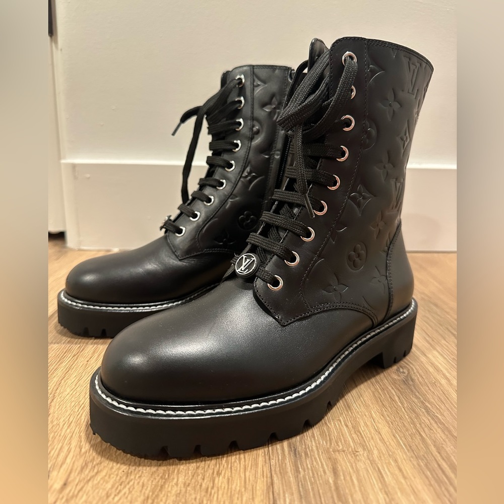 Louis Vuitton Territory Flat Combat Boot